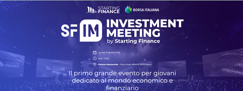 Logo starting finance investment meeting